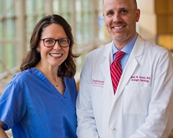 Trauma survivor defies the odds twice with help of OU Medicine husband and wife surgeons